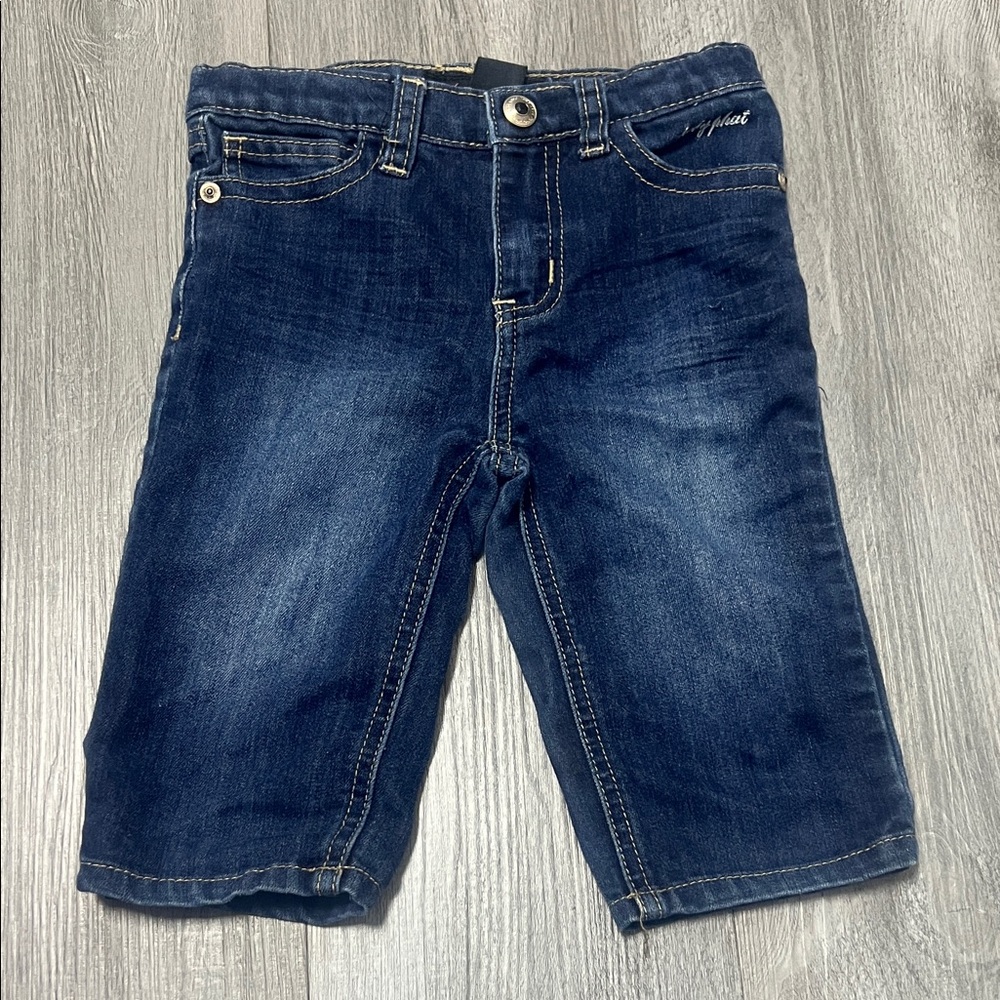 Baby Phat vintage Kids Denim long shorts/adjustable waistband / size 6